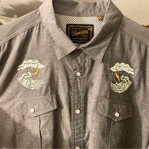 NWOT Howler Bros Turbulent waters gaucho mens xl